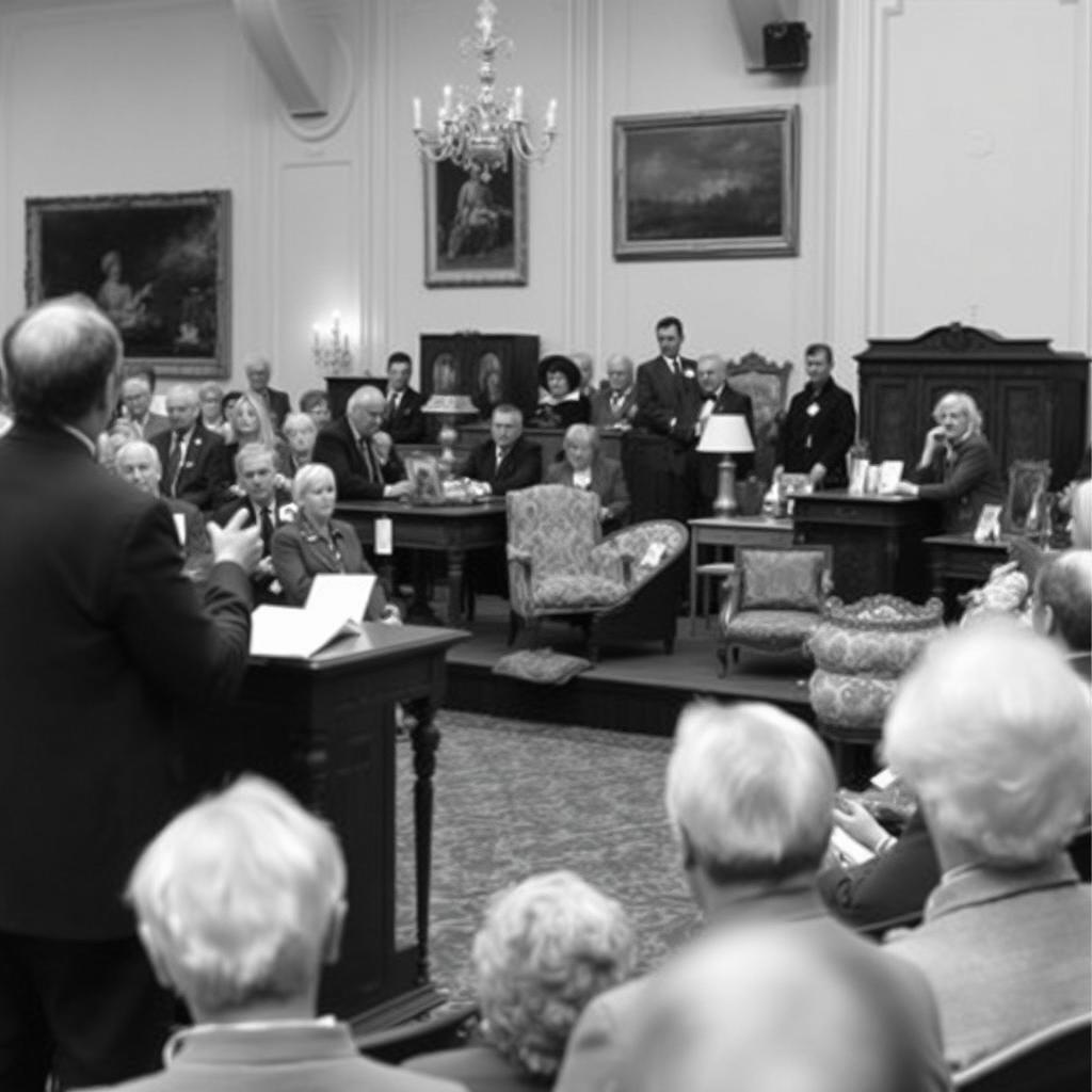 Auktion av värdefulla föremål från dödsbo i Borås