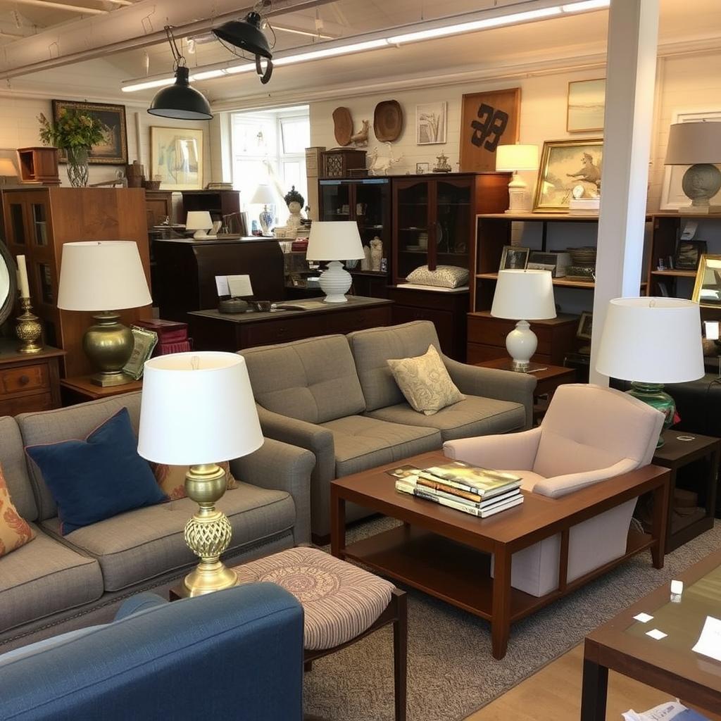 Second hand försäljning av möbler från dödsbo Borås