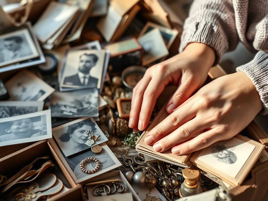 Sortering av värdefulla föremål vid tömning av dödsbo i Göteborg