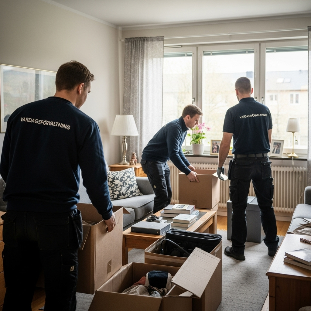 Kontakta oss för tömma dödsbo Uddevalla tjänster