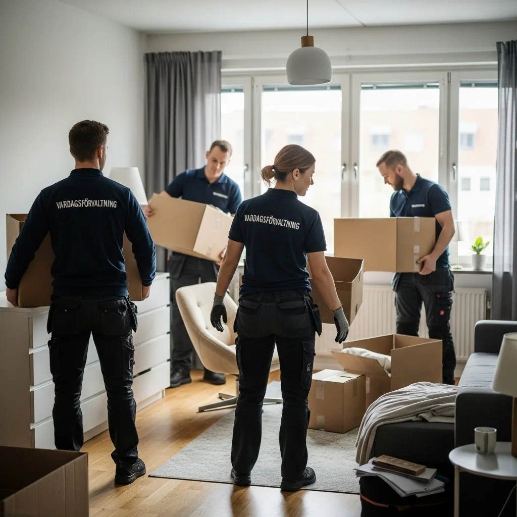 Vardagsförvaltning hjälper till att tömma ett dödsbo i göteborg