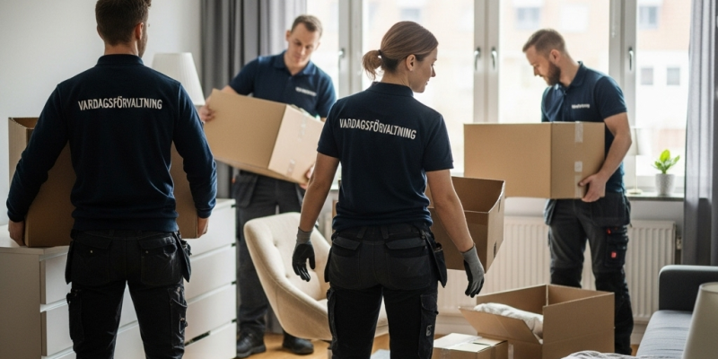 Vardagsförvaltning hjälper till att tömma ett dödsbo i göteborg