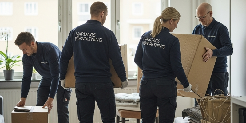 Professionellt Team Tömmer Dödsbo