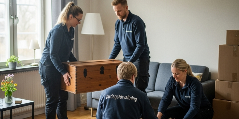 Kostnadsfri värdering och fast pris för tömning av dödsbo i Luleå.